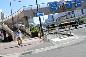 総武線「亀戸駅」からの道順4
