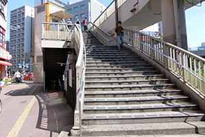 総武線「亀戸駅」からの道順5