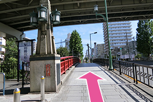 総武線「亀戸駅」からの道順10